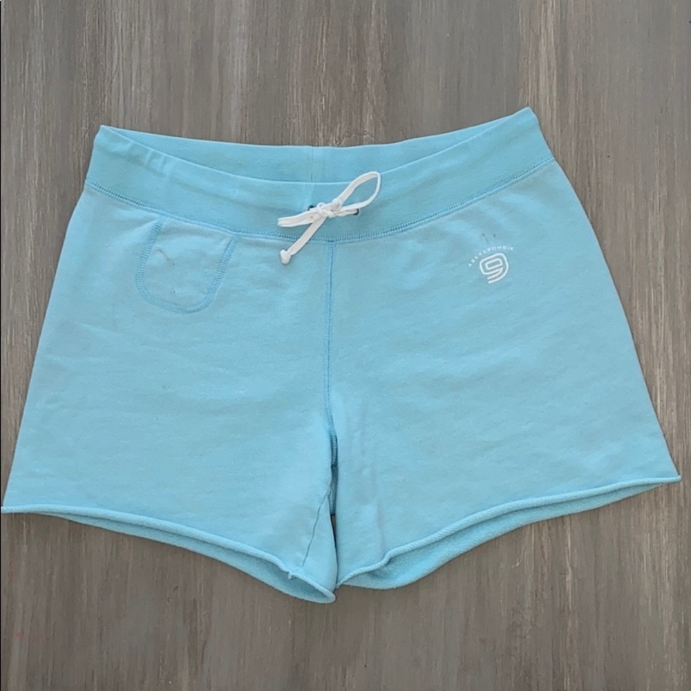 Abercrombie & Fitch Gym Issue Blue Sweatshorts
